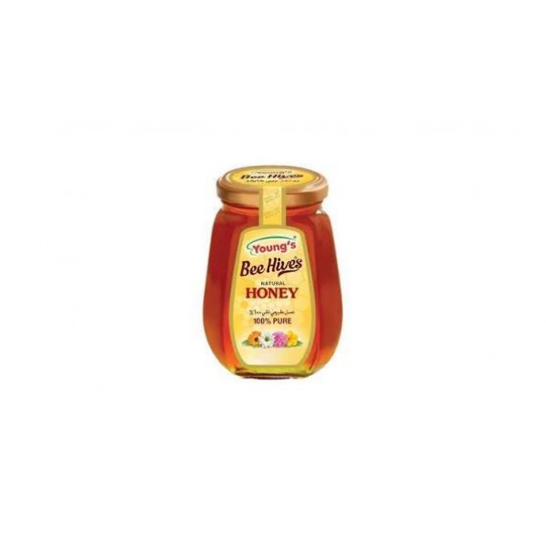 YOUNG`S BEE HIVES NATURL HONEY BOTTLE 125G